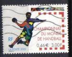 France 2001 - YT 3367 - Championnat monde Handball - Nantes - sports