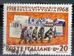 **   ITALIE    20 L  1968  Yt-1022  " Mobilisation des troupes "  (o)   **