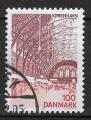 DANEMARK - 1976 - Yt n 621 - Ob - Gare centrale