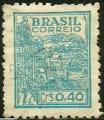 Brasil 1947-55.- Agricultura. Y&T 465B. Scott 661. Michel 703XI.