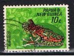 Papouasie-Nlle Guine / 1968 / Conservation faune, " Hyla iris " / Oblitr