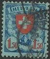 Suiza 1924-27.- Escudo. Y&T 210. Scott 202. Michel 196x.