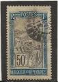 MADAGASCAR anne 1922-26  Y.T N138 OBLI  petite dchirure  