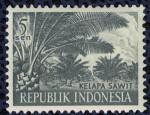 Indonsie 1960 neuf avec gomme Agriculture Kelapa Sawit Palmier  huile de Palme