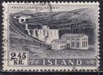 islande - n 266  obliter - 1956
