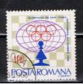 Roumanie / 1966 / Echecs / Yt n° 2197, oblitéré