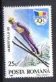 ROUMANIE 1992 - YT 3985 F - Jeux olympiques - Albertville - Saut  SKI
