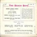 EP 45 RPM (7") The Beach Boys  "  Dance, dance, dance  "