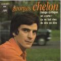 EP 45 RPM (7")  Georges Chelon  "  Tango critique  "