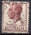 Australie: Y.T. 183 - George VI - oblitr - anne 1951