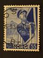 Norvge 1954 - Y&T 349  351 obl.