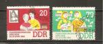 DDR N Yvert 733, 735 (oblitr)