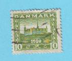 DANEMARK DANMARK PHARE 1920 / OBLITERE