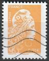 Timbre oblitr n 5248(Yvert) France 2018 - Marianne l'Engage 0,01 Phil@poste
