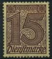 Allemagne : Service n 19 oblitr anne 1920