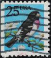 Etats Unis 1988 Oiseau Pheucticus ludovicianus Cardinal  poitrine rose SU