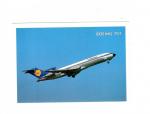 Carte postale aviation : Boeing 727 , Lufthansa ( avion )