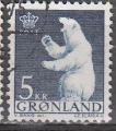 Groenland 1963  Y&T  51  oblitr