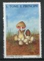 Timbre S. TOME THOME & PRINCIPE 1988 Neuf ** N 900 Y&T Champignons