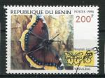 Timbre Rpublique du BENIN  1998  Obl  N  858  Y&T Papillons