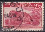 CONGO BELGE N 241 de 1942 oblitr