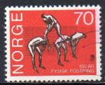NORVEGE N 574 o Y&T 1970 Centenaire  l'cole centrale de gymnastique