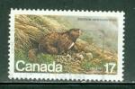 Canada 1981 Y&T 762 oblitr Marmotte