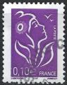 FRANCE - 2005 - Yt n 3732 - Ob - Marianne de Lamouche 0,10  violet rouge