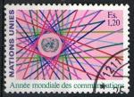 Nations Unies Genve 1983; Y&T  111; 1,20 F, anne mondiale de la communication