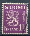 Timbre FINLANDE 1930- 32   Obl  N 150  Y&T   Armoiries 