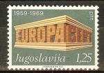 YOUGOSLAVIE N°1252* (Europa 1969) - COTE 2.00 €
