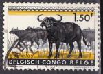 CONGO BELGE N 355 de 1959 oblitr