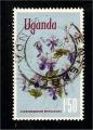 Uganda - Scott 125   flower / fleur
