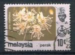 Timbre MALAYSIA Etat Fdr PERAK 1979  Obl  N 128  Y&T  Fleurs