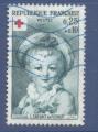 YT 1367 - Croix rouge - l'enfant Pierrot d'aprs un tableau de Fragonard