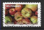 2023 FRANCE Adhesif 2298 oblitr, fruits, pommes