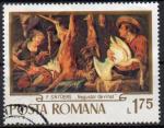 ROUMANIE N 2565 o Y&T 1970 Tableaux de chasse (F. Snyders)