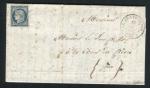 Belle lettre du Grand Lemps pour La Tour de Pin ( 1852 ) avec un n° 4