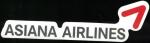 Autocollant Asiana Airlines Compagnie Arienne Sud Corenne
