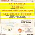 EP 45 RPM (7")  Sheila  "  La famille  "