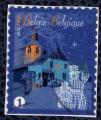 Belgique 2012 Oblitr sur fragment Used Christmas New Year Nol Nouvel An