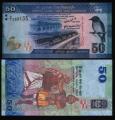 **   SRI  LANKA     50  rupees   2010   p-124    UNC   **