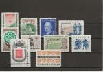 CANADA - 1961 - TIMBRES NEUFS