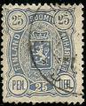 Finlandia 1889-95.- Escudo. Y&T 32(B). Scott 42. Michel 31B.