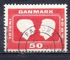 DANEMARK - 1967 - Noces princires  - Yvert 462 - oblitr