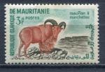Timbre  MAURITANIE  Neuf *  1960 - 1961   N 143  Y&T Mouflon