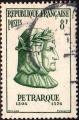 FRANCE - 1956 - Y&T 1082 - Ptrarque (1304-1374) - Oblitr