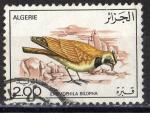 Algrie 1977; Y&T n669; 2d00 oiseau, Alouette bilophe