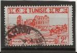 TUNISIE 1939  Y.T N°217 obli cote 0.75€ Y.T 2022  