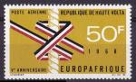 Timbre PA neuf ** n 53(Yvert) Haute-Volta 1968 - Europafrique